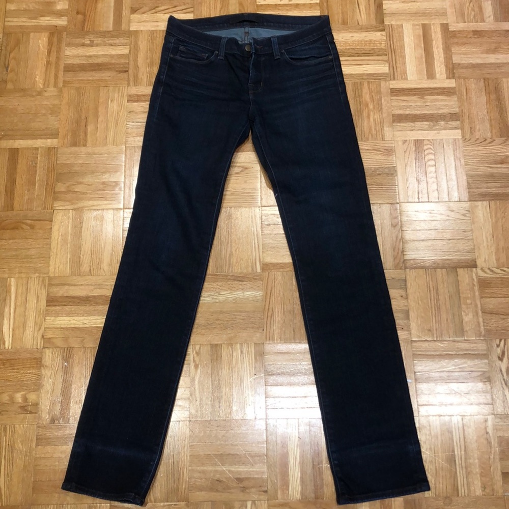 3/$30 | J Brand | Dark Straight Cut Jeans